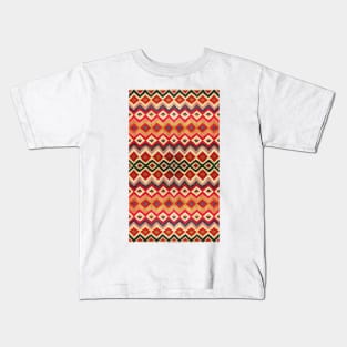 Navajo Colors 7 by Hypersphere Kids T-Shirt